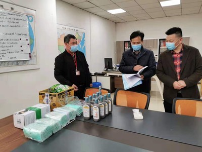 沙田醫(yī)保分局到復工企業(yè)開展疫情防控措施檢查